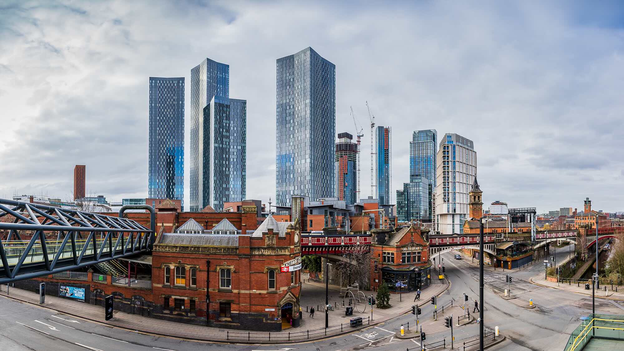 Manchester skyline